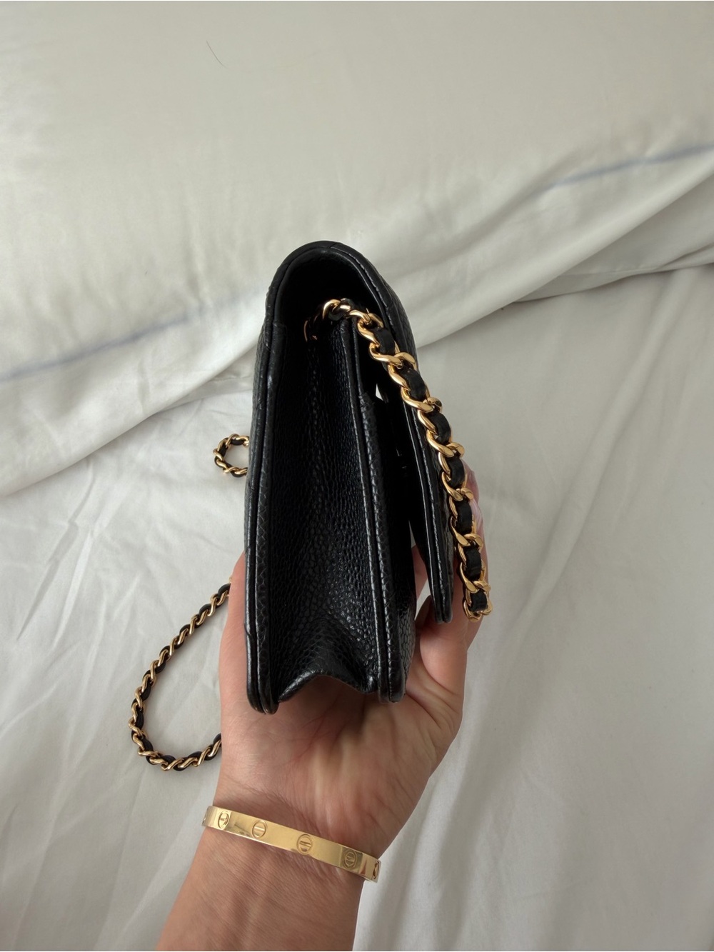 chanel wallet on chain gold hardware - Picture 8 of 10